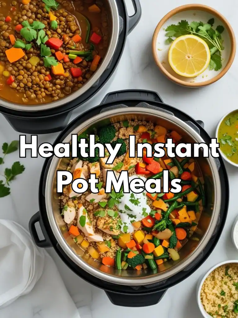 Dinner recipes Healthy Instant Pot Meals
