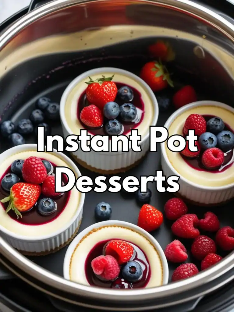 Drink recipes Instant Pot Desserts