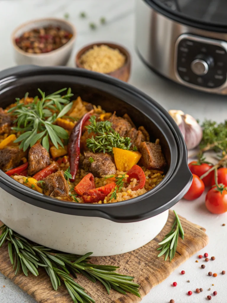 The Role of Herbs and Spices in Crockpot Meals