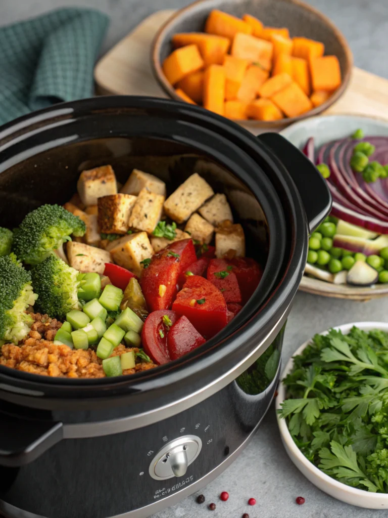 Vegetarian Crockpot Basics for Newbies