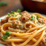 Creamy Cajun Sausage Pasta (One Pot)