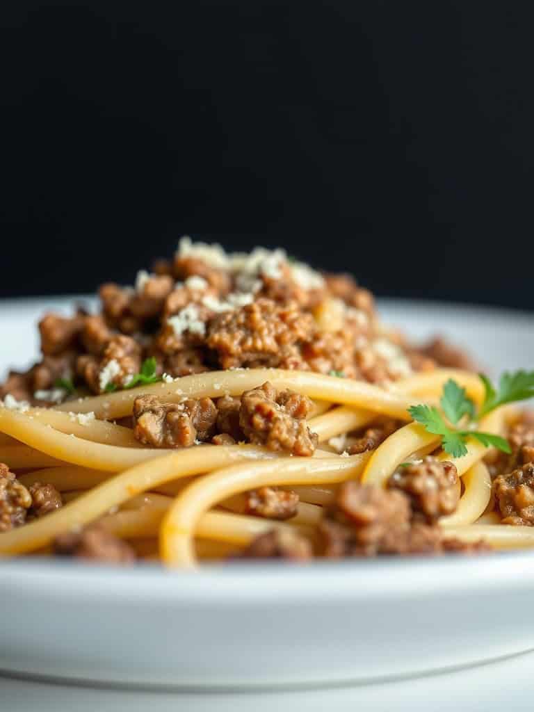 Creamy Ground Beef Pasta