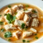 Crockpot Thai Coconut Chicken Soup