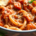 Easy One Pot Creamy Tomato Pastaingredients