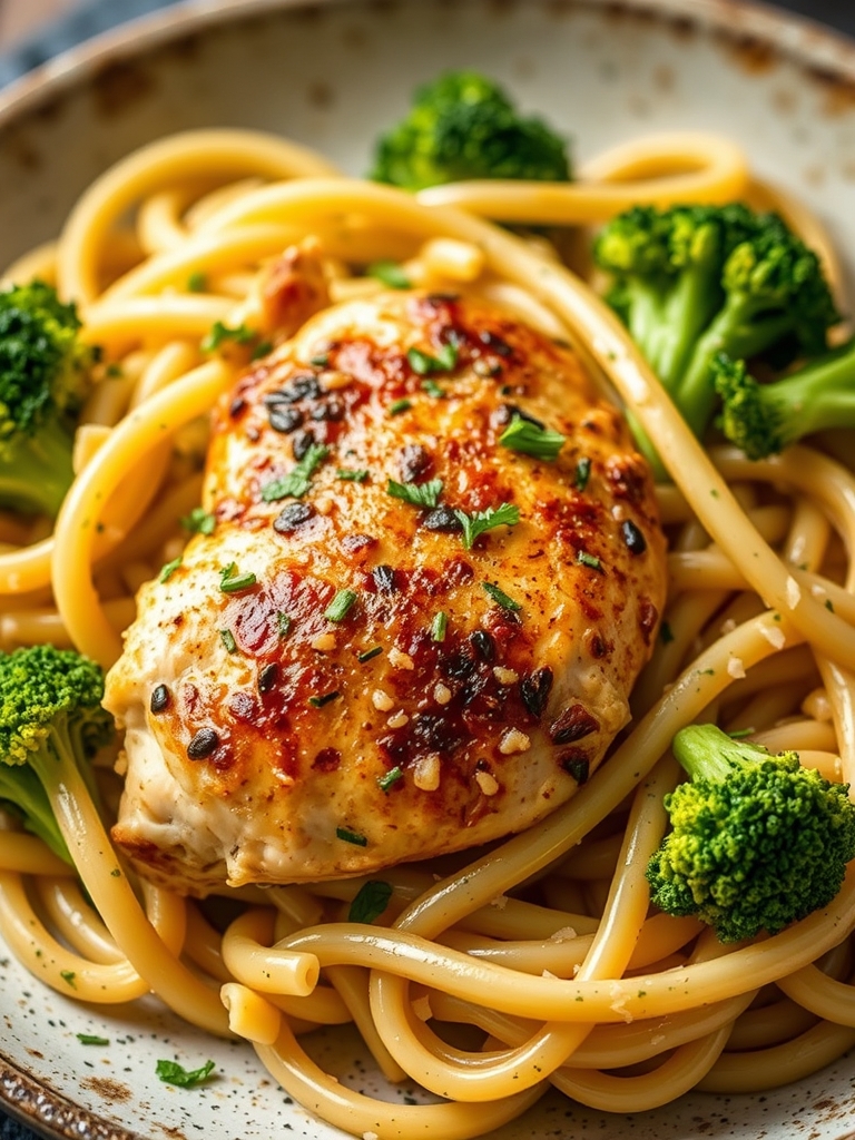 High Protein Rotisserie Chicken Broccoli Pasta (35-Minute Recipe)