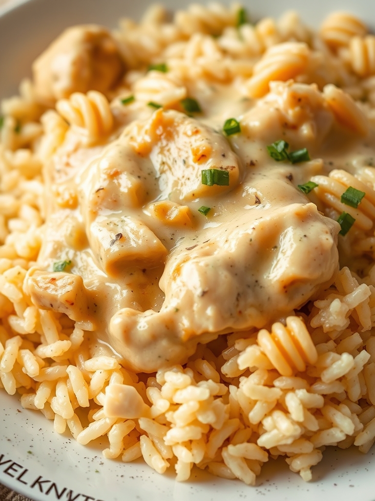 Instant Pot Creamy Chicken and Rice