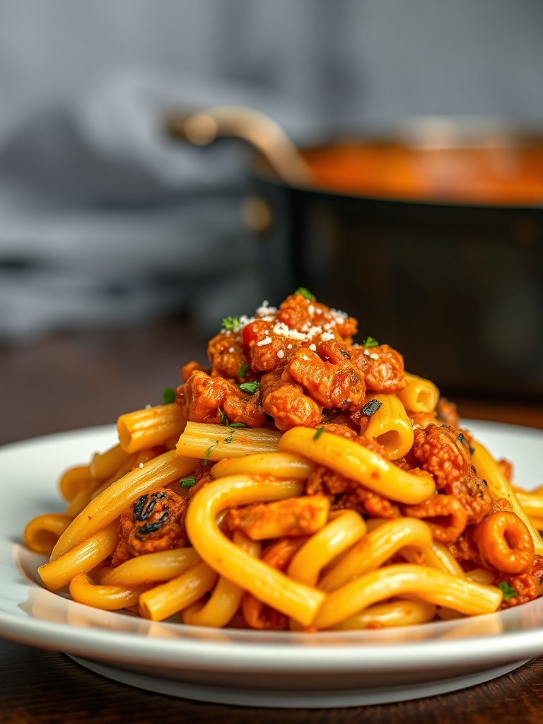 One Pot Beefaroni
