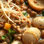 One-Pot Creamy Beef and Shells (30 Minutes)ingredients