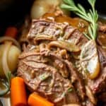 Savory Crock Pot French Onion Pot Roast for Cozy Dinnersingredients