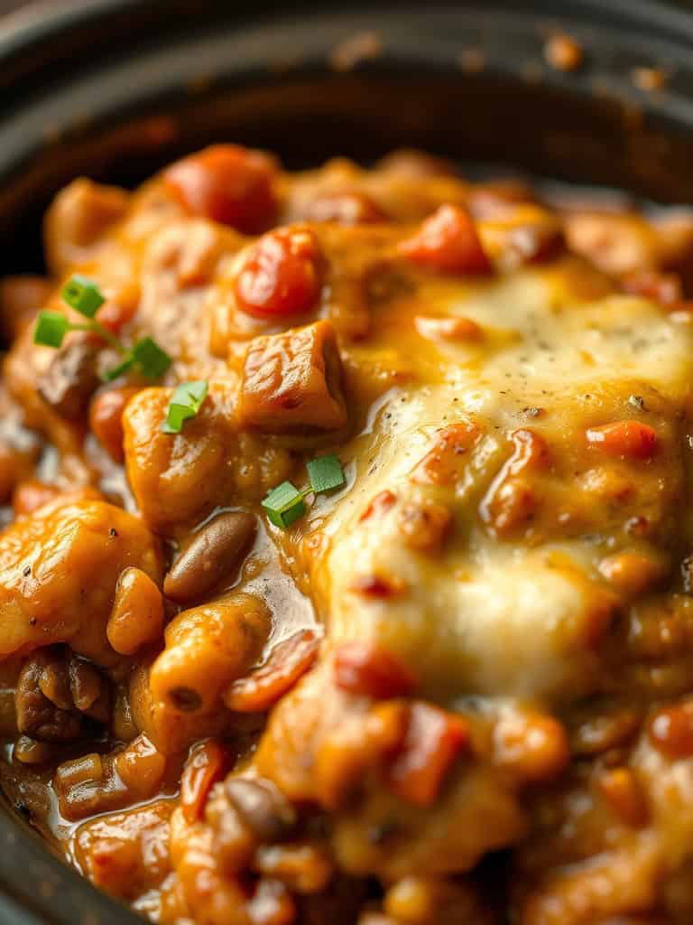 Slow Cooker Cowboy Casserole
