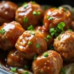 Slow Cooker Honey Garlic Meatballsingredients