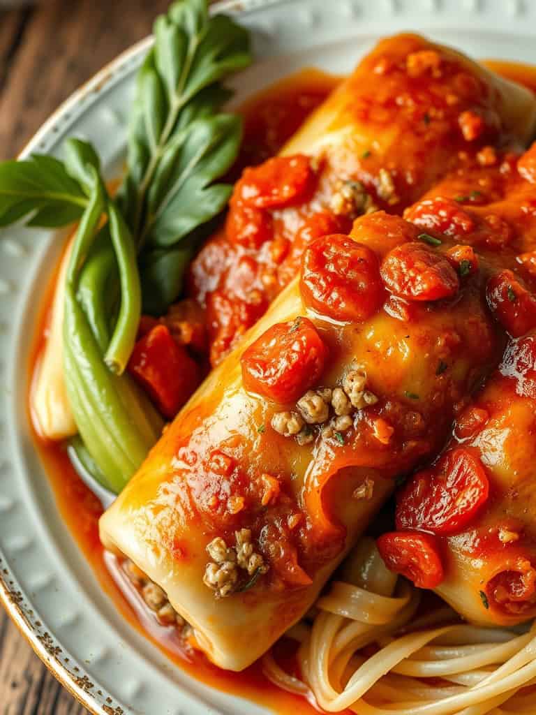 Slow Cooker Unstuffed Cabbage Rolls