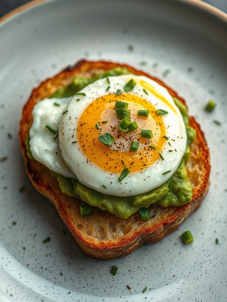 Avocado-Egg Toast