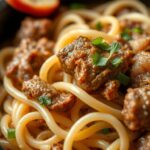 CROCKPOT BEEF AND NOODLESingredients