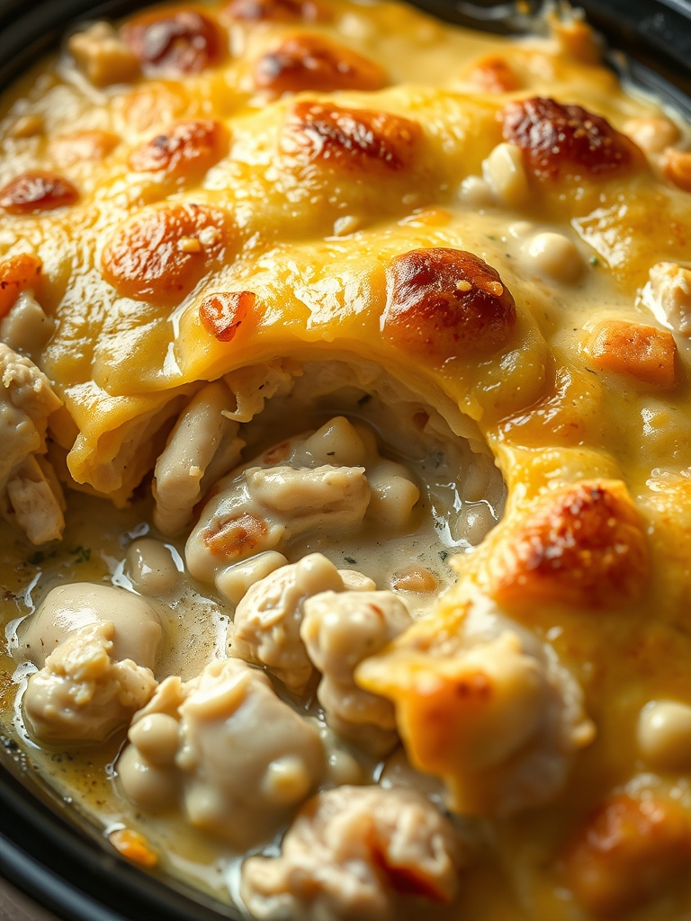 Crockpot Chicken Pot Pie