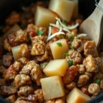 Crockpot Hamburger Potato Casseroleingredients