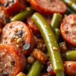 Crockpot Kielbasa and Green Beansingredients