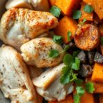Easy & Healthy Chicken and Sweet Potato Bowlsingredients