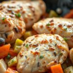 Healthy Chicken and Vegetables Skilletingredients