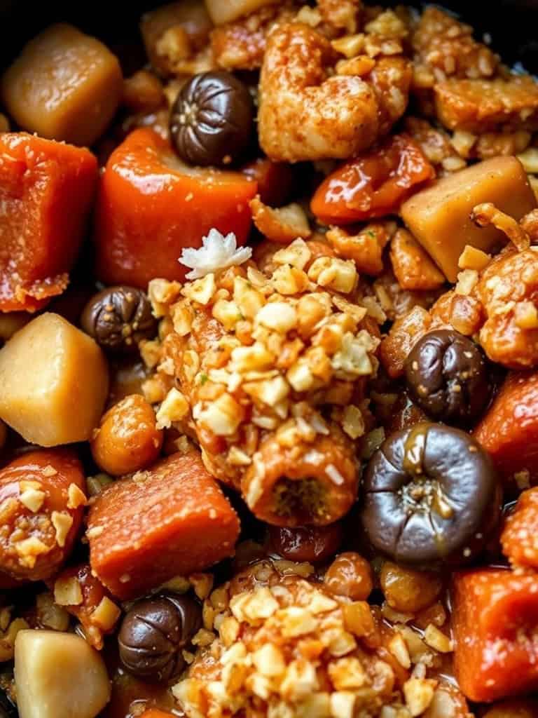 Healthy Easy Crock Pot Recipes for Fall and Winter ingredients