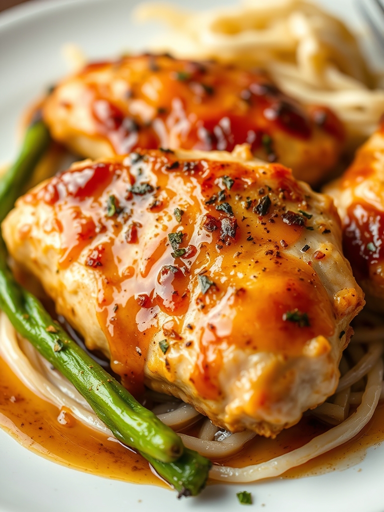 Honey Garlic Chicken Breasts