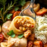 How To Make CrockPot Chicken Tortellini Recipeingredients