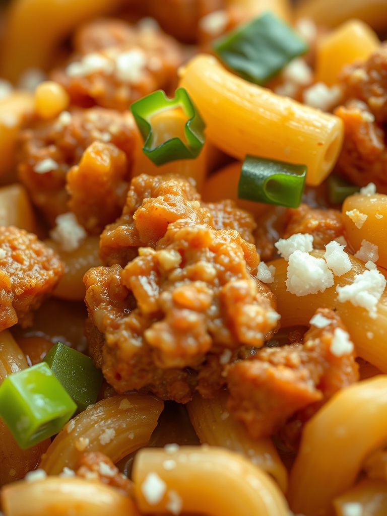 One-Pot Cheeseburger Macaroni Ingredients