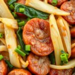 Sausage and Cabbage Stir Fry (30-Minutes)ingredients
