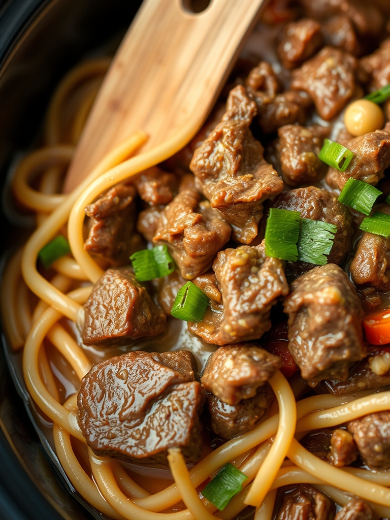 Slow Cooker Beef and Noodles Ingredients