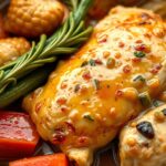 Slow Cooker Garlic Butter Chicken and Veggies