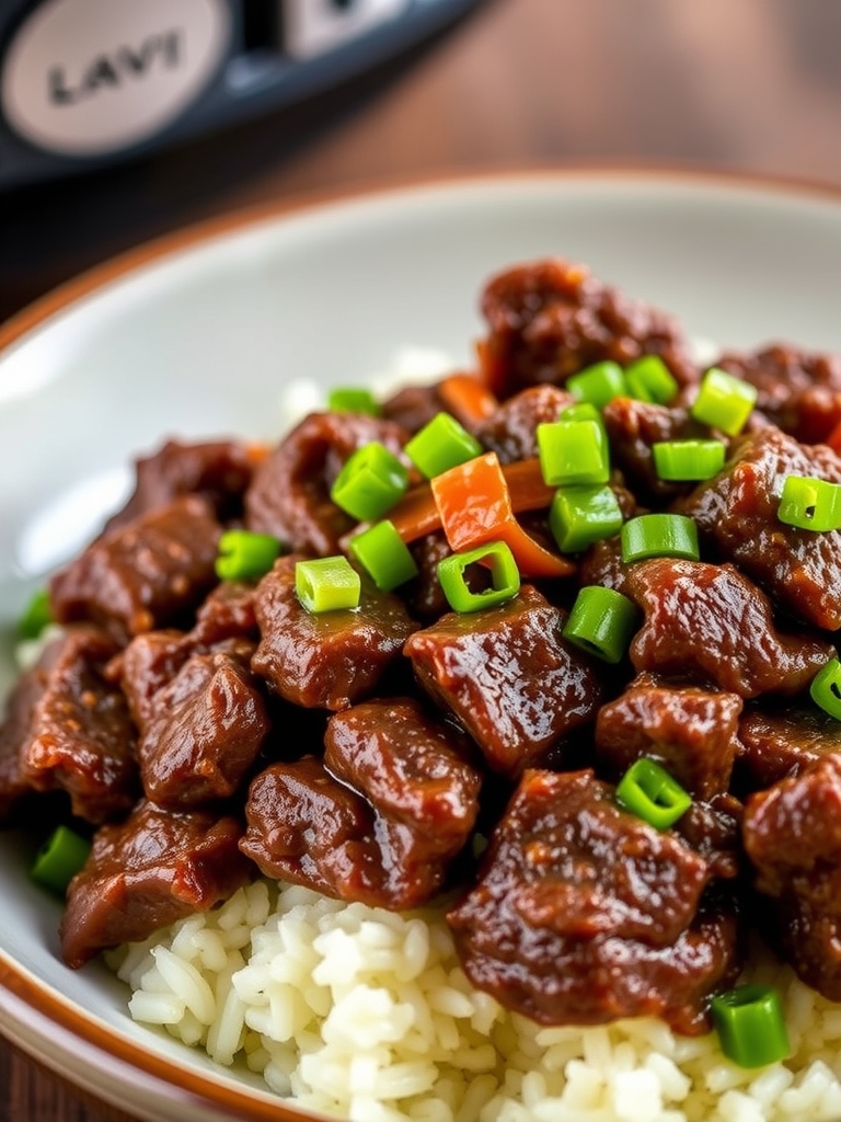 Slow Cooker Mongolian Beef (Easy Crock Pot Mongolian Beef Recipe)