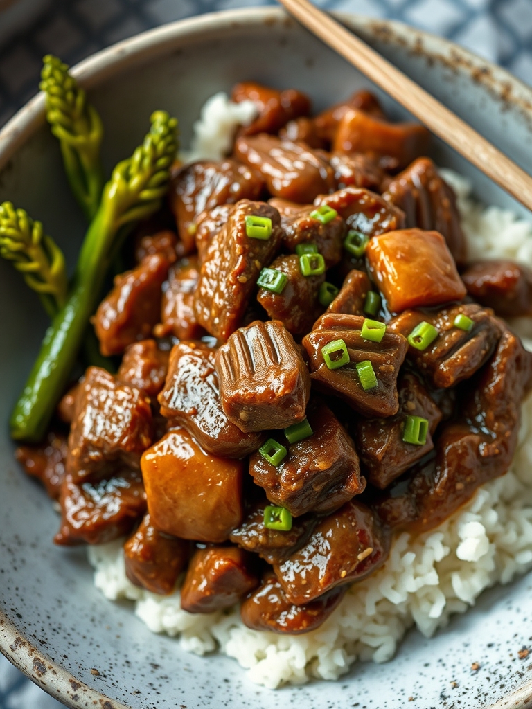 Slow Cooker Mongolian Beef