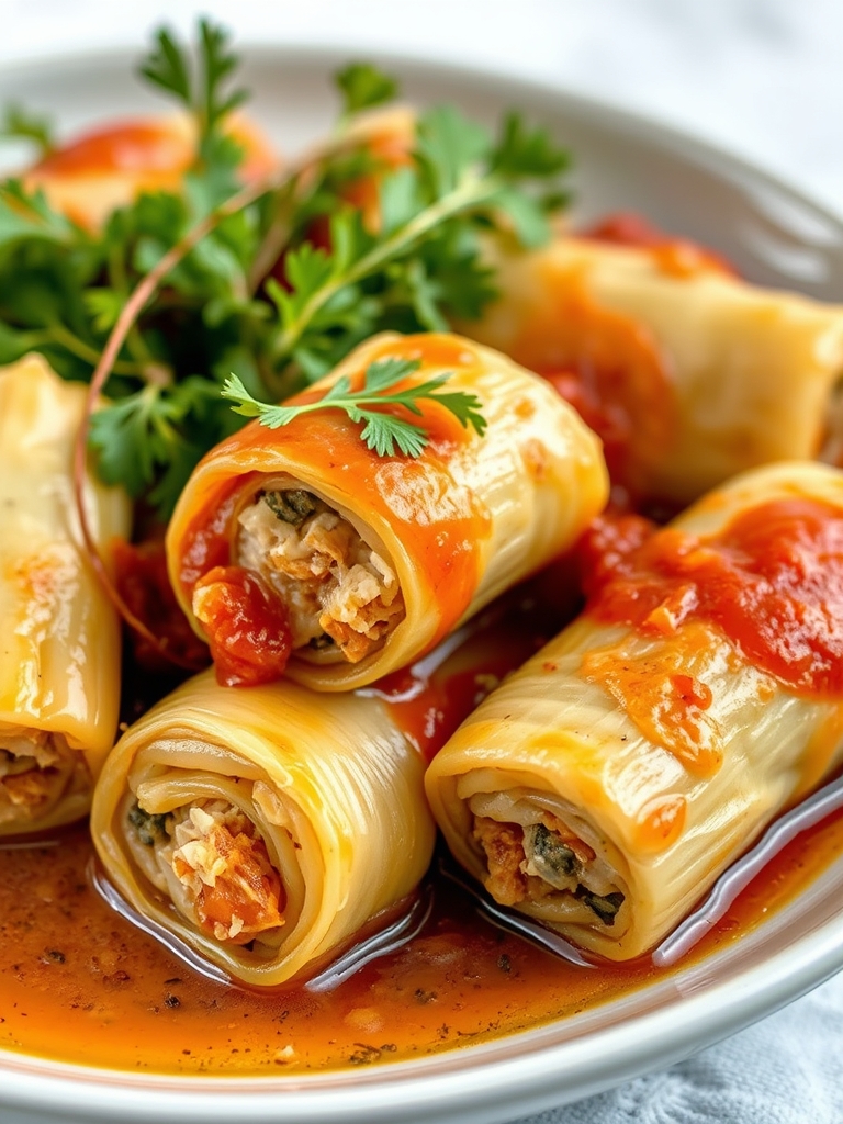 Slow Cooker Unstuffed Cabbage Rolls