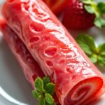 3-Ingredient Homemade Strawberry Fruit Roll-Ups