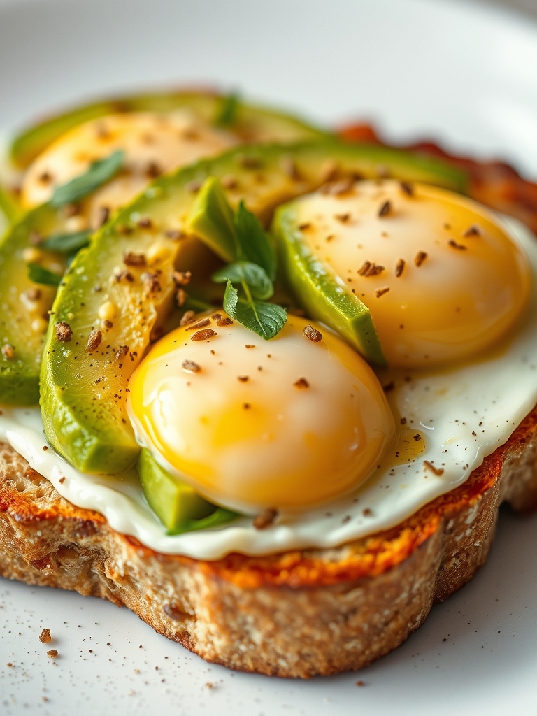 Avocado Egg Toast ingredients