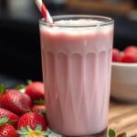 Cafe Style Korean Strawberry Milkingredients