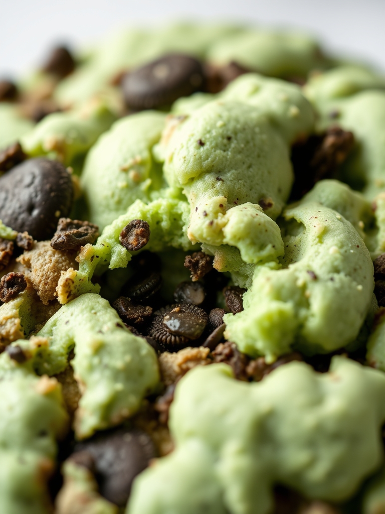 Ingredients for Chewy & Soft Oreo Shamrock Shake Cookies