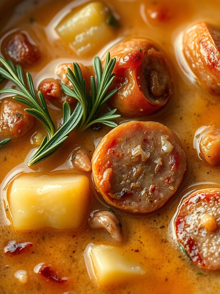 Cozy Sausage Potato Soup Ingredients