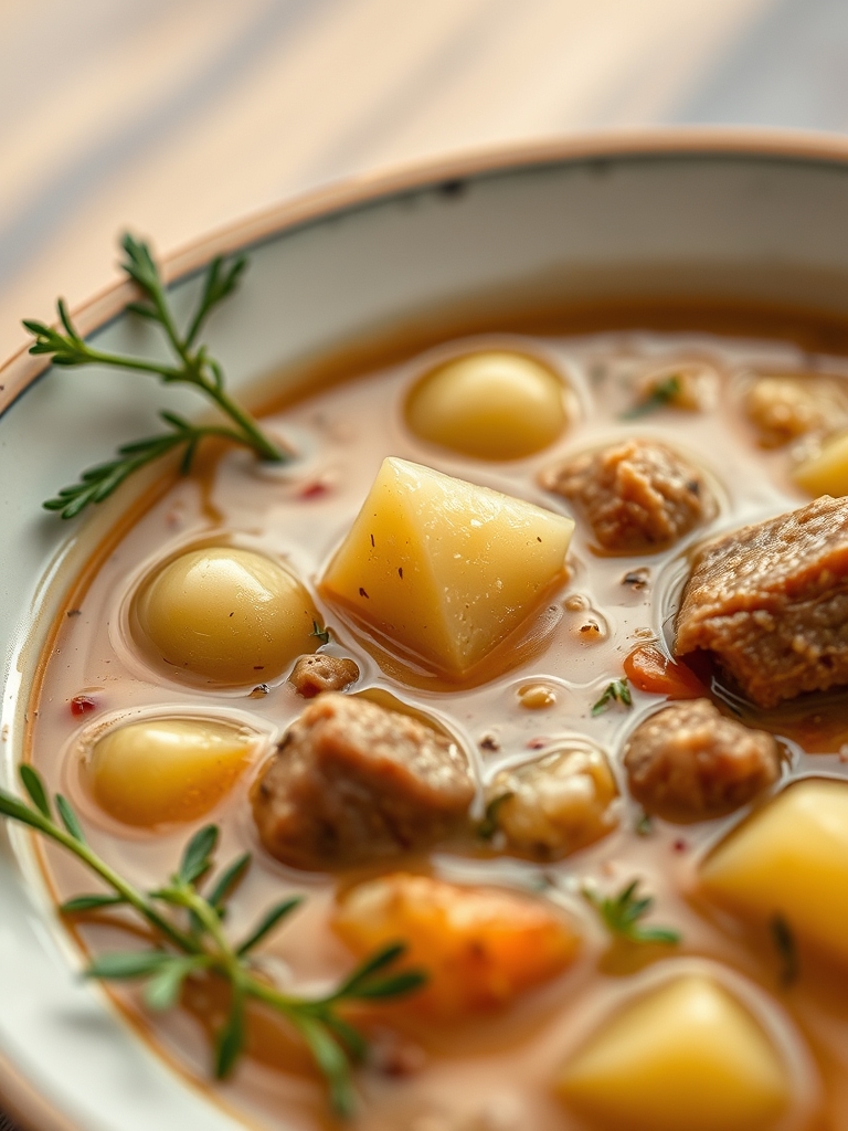 Cozy Sausage Potato Soup Recipe