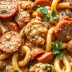 Creamy Kielbasa Pasta Made Easy in One Potingredients