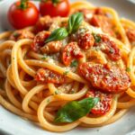 Creamy Tomato Garlic Pasta Fast