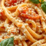 Creamy Tomato Garlic Pasta Fastingredients