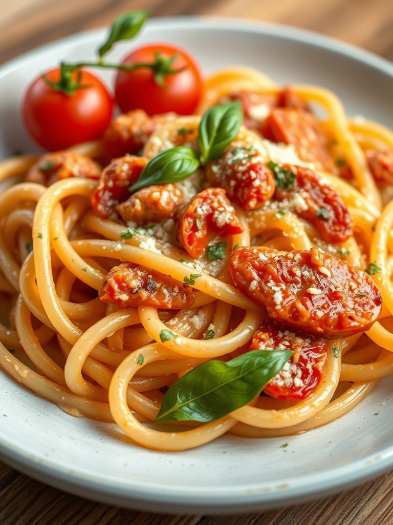 Welcome To SLOWCROCKPOT 1 Creamy Tomato Garlic Pasta Fast