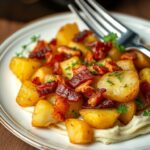 Crispy Irish Bacon Potato Skillet Recipe Easy St. Patrick’s Dinner