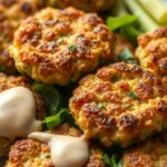 Crispy St. Patrick's Day Cabbage Fritters with Garlic Sauceingredients