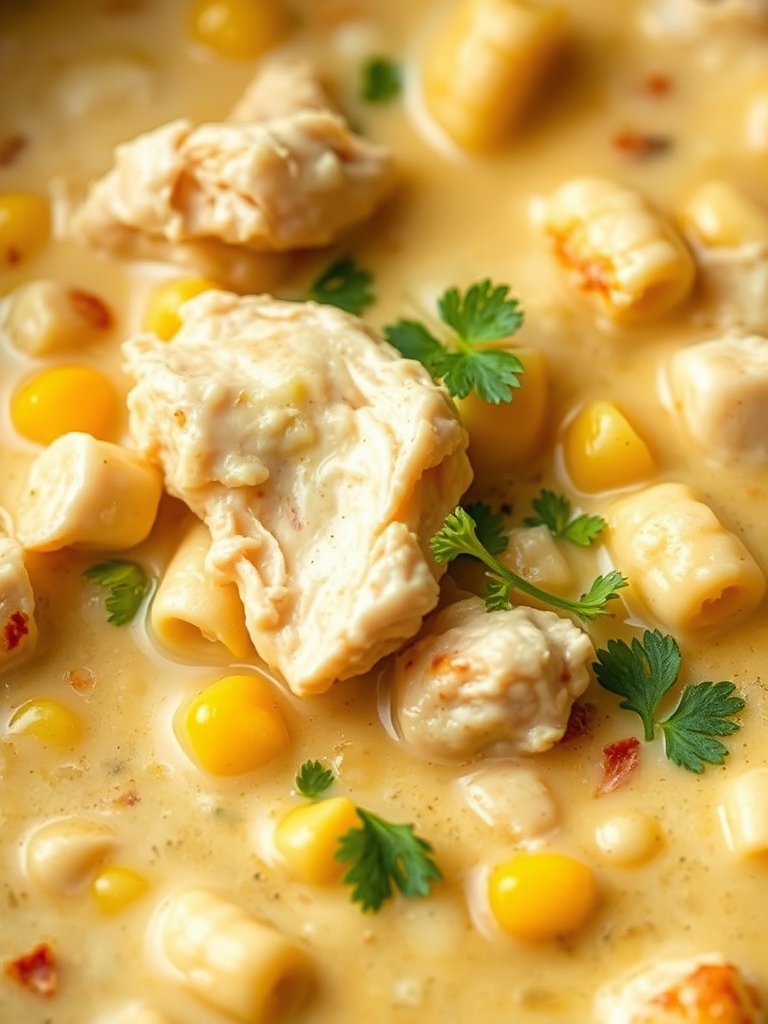 Crockpot Chicken Corn Chowder ingredients 1