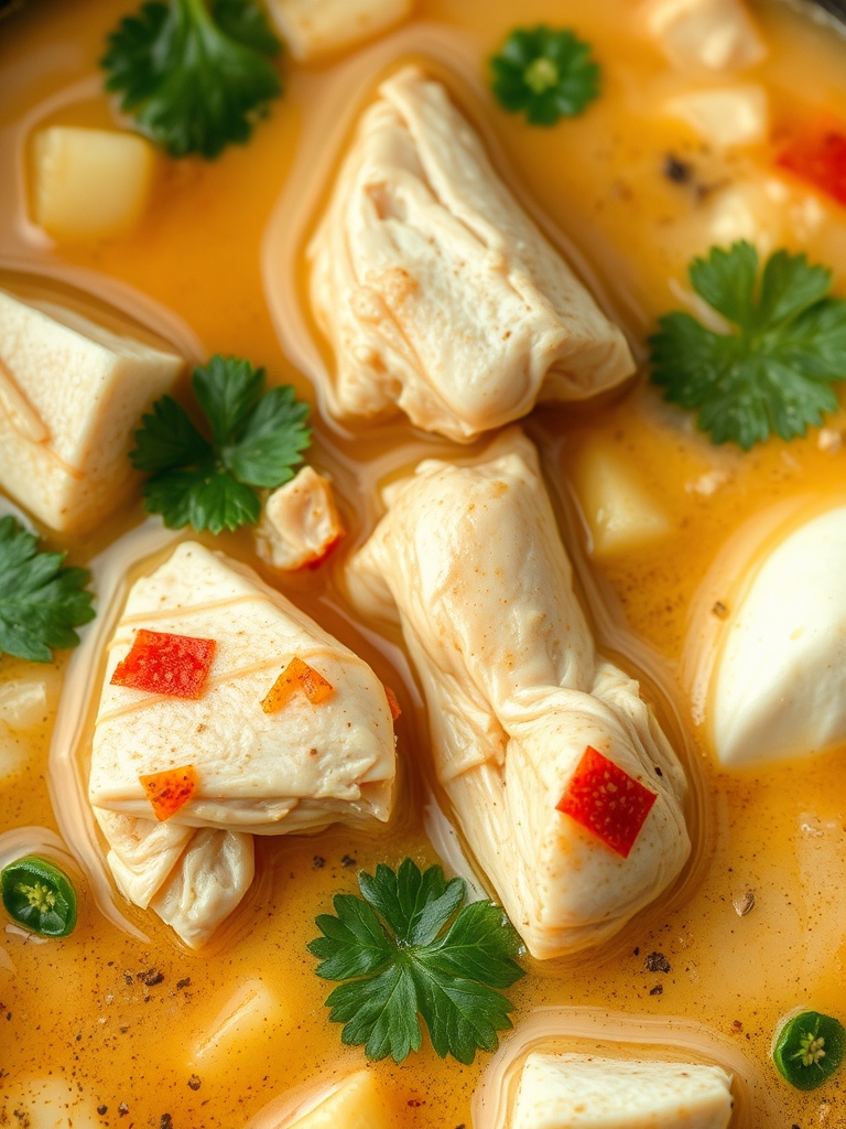 Crockpot Thai Coconut Chicken Soup ingredients 1