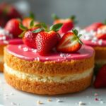 Delightful Strawberry Coconut Sponge Cakes for Every Celebrationingredients
