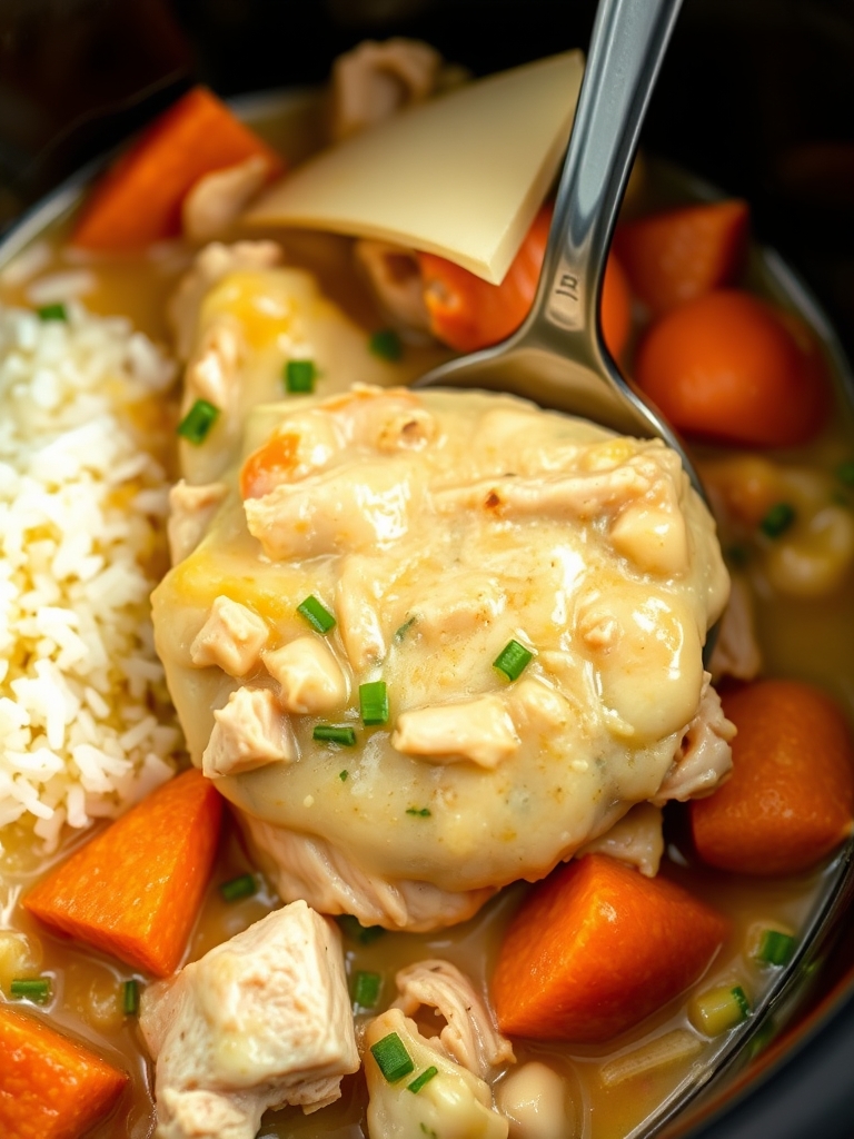 Easy Crockpot Chicken Pot Pie Recipe ingredients 1