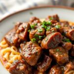 Hearty Comfort Slow Cooker Beef Manhattan